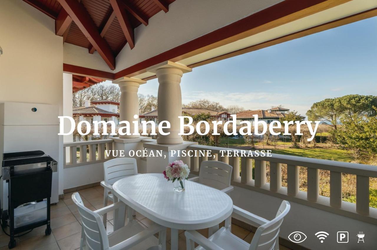 Atlantic Selection - Domaine De Bordaberry - Avec Piscine Et Vue Ocean Apartment Urrugne Ngoại thất bức ảnh