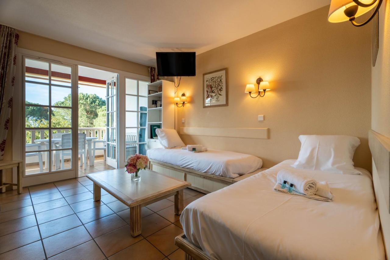 Atlantic Selection - Domaine De Bordaberry - Avec Piscine Et Vue Ocean Apartment Urrugne Ngoại thất bức ảnh
